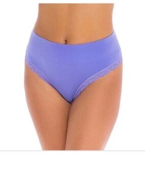 Secret Treasures High-waist wide band thong in lavender Plus size XXXL 3XG (22)